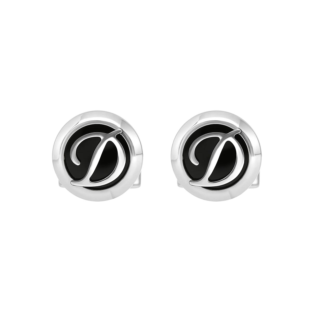 S.T. Dupont Inox Finish Cufflinks