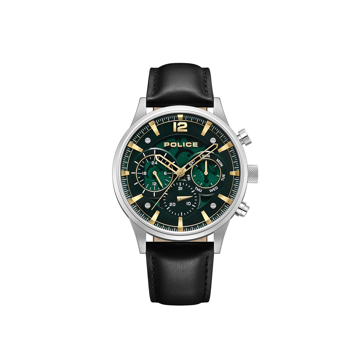 بوليس ساعة دايفر II داي ديت للرجال