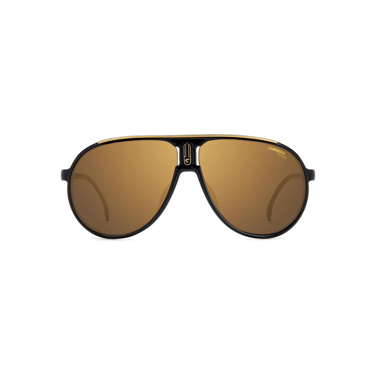 كاريرا نظارة شمسية للرجال بايلوت بنية اللون 65/N