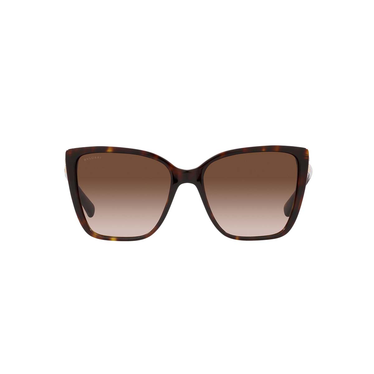 بولغاري 0BV8247B نظارة شمسية للنساء مربع التدرج بني 55