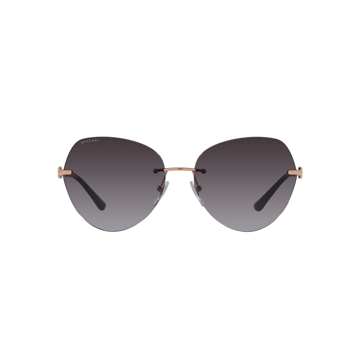 بولغاري نظارة شمسية للنساء  أفياتور تدرج رمادي 60  BV6183 