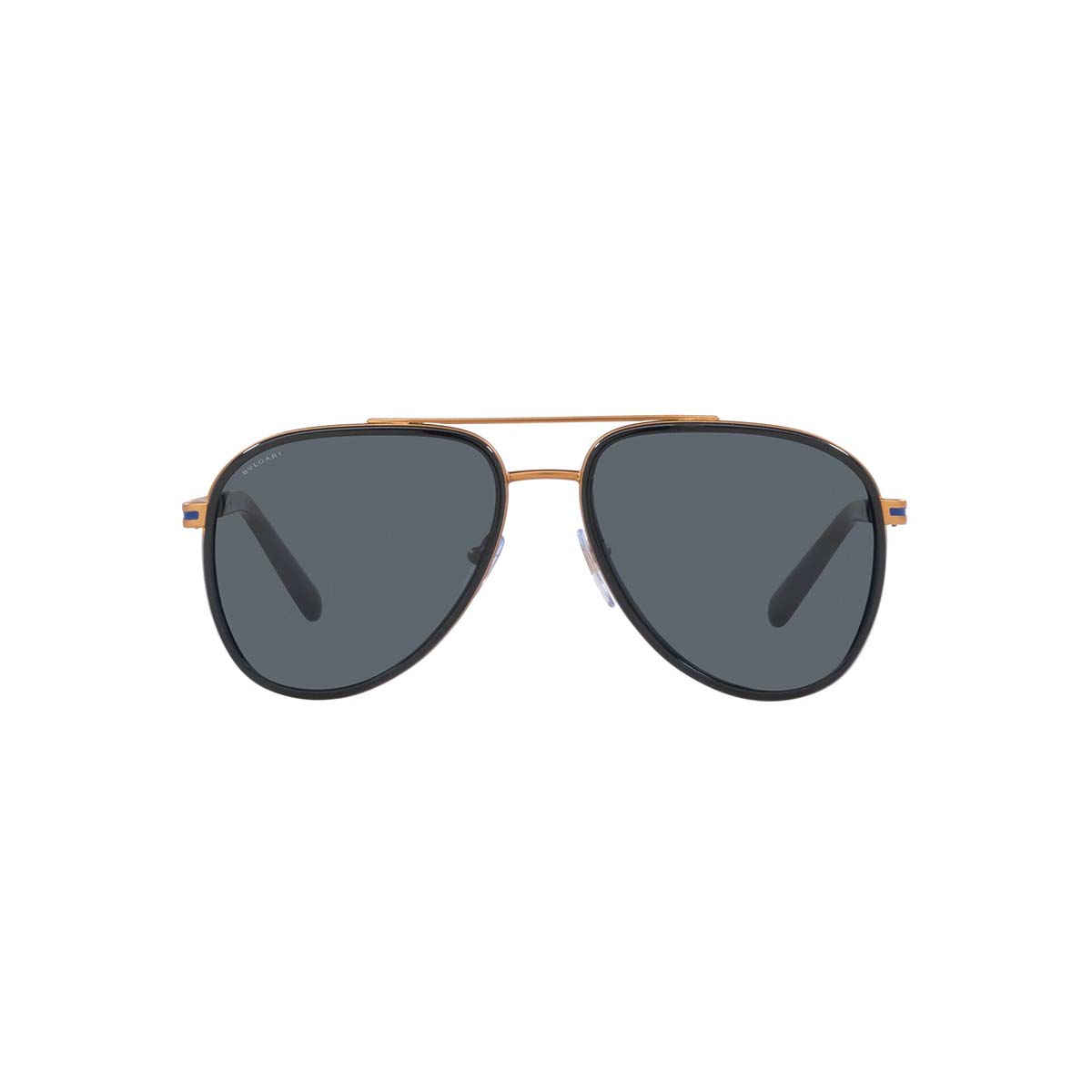 بولغاري نظارة شمسية للرجال أفياتور أزرق 57 BV2061