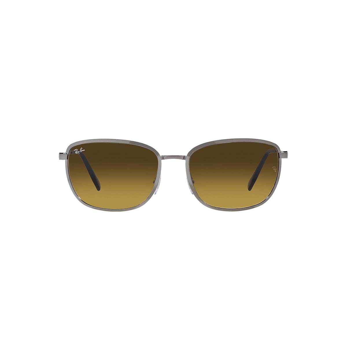 ريبان نظارة شمسية للرجال مربع تدرج بني 57 RB3705 