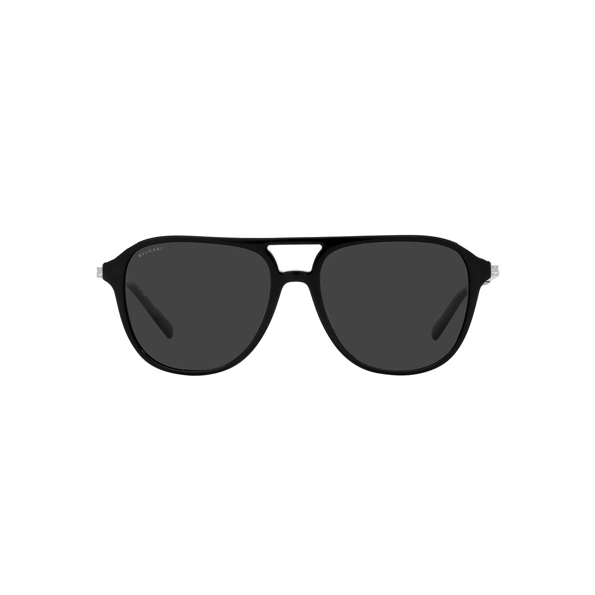 بولغاري 0BV7038 نظارة شمسية للرجال أفياتور مستقطب أسود 57
