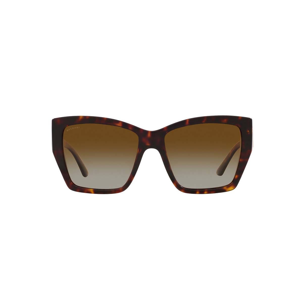 بولغاري نظارة شمسية للنساء مربع  تدرج بني قطبي 57 BV8260 