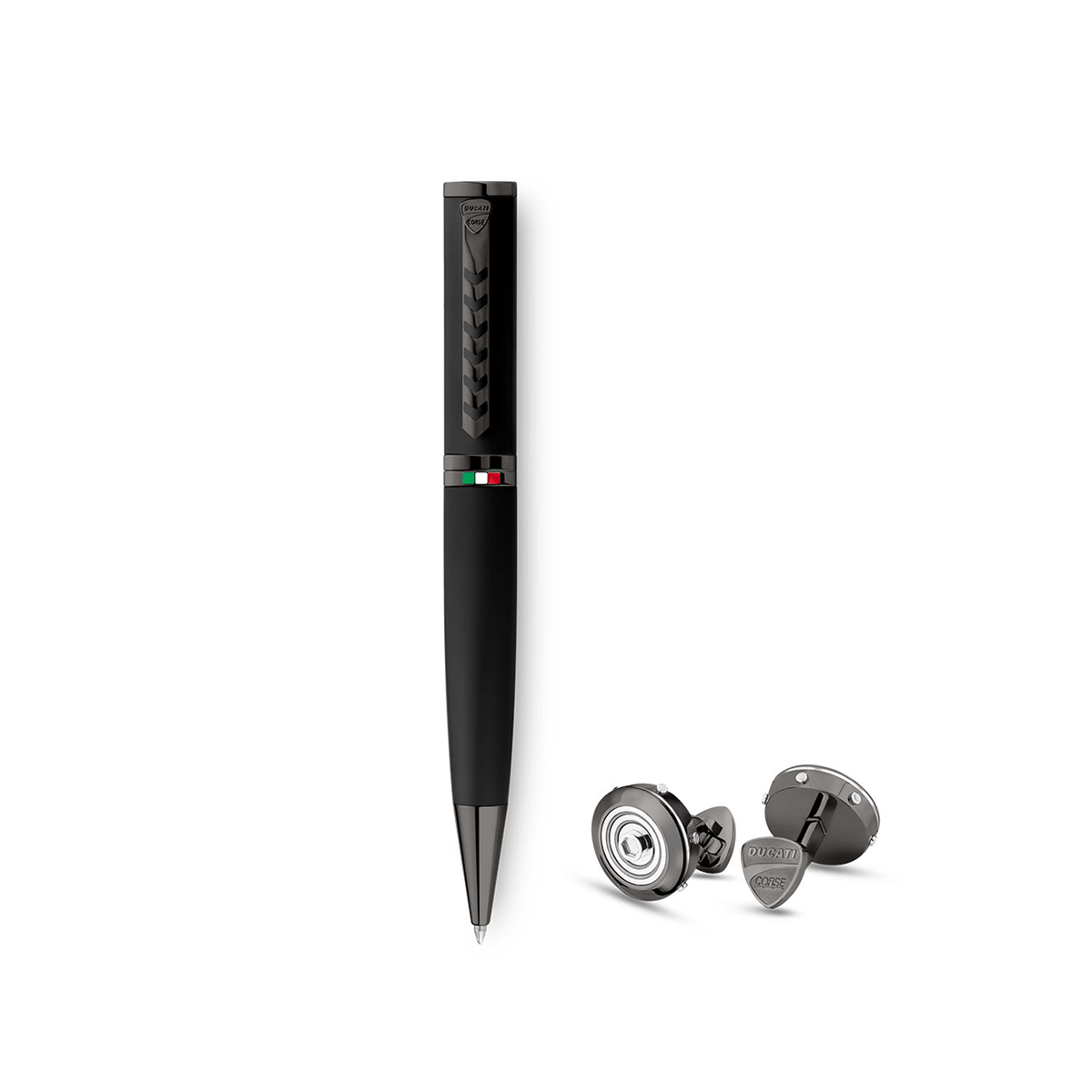 دوكاتي مجموعة هدايا قلم و كبك رجالي  DTRGB2100212