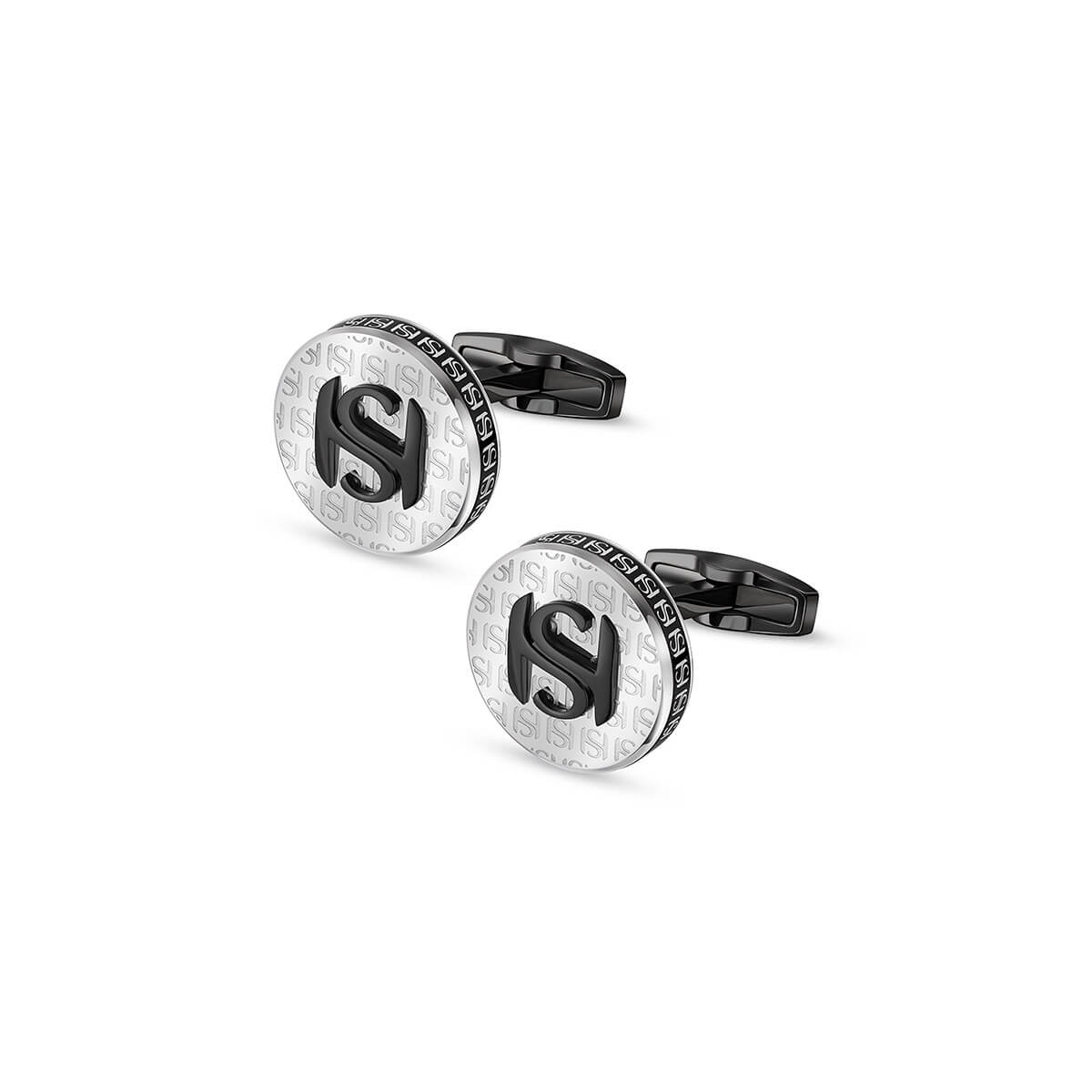 Saint Honore Stainless Steel Black Bracelet for Men C7617 