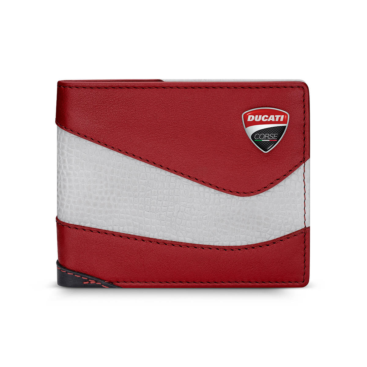 Ducati Forma Leather Wallet Red  DTLGW2200501