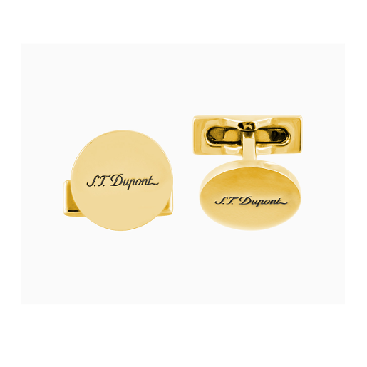 St Dupont Gold Cufflinks