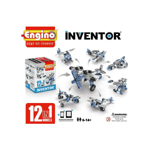 ENGINO 12-IN-1 AIRCRAFT CONSTRUCTION SET