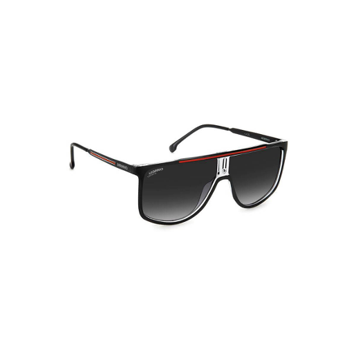 Carrera 1056/S Sunglasses Black Red Gray Shaded 61Mm