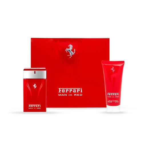 Ferrari Man In Red Gift Set for Men - Eau De Toilette 100 ml + Shower Gel 200ml