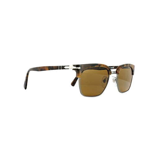 Persol PO3199S 107333 Clubmaster Sunglasses Brown
