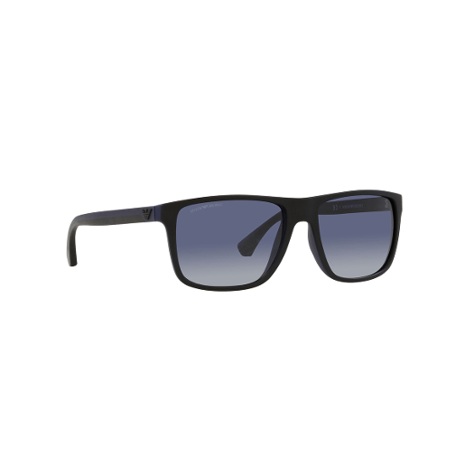 Emporio Armani Ea5864 Square Policarbonate Standard Gradient Blue 56 Injected Sunglasses