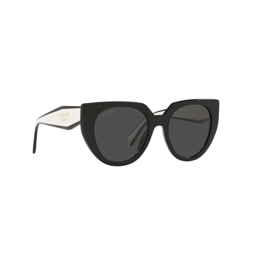 Prada Pr 09Q Cat Eye Polyamide Standard Dark Grey 52 Acetate Sunglasses