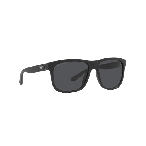 Emporio Armani Ea5001 Pillow Policarbonate Standard Dark Grey 57 Injected Sunglasses