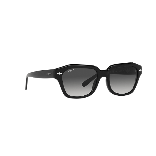 Vogue Vo W44 Irregular Polyamide Standard Grey Gradient 50 Acetate Sunglasses