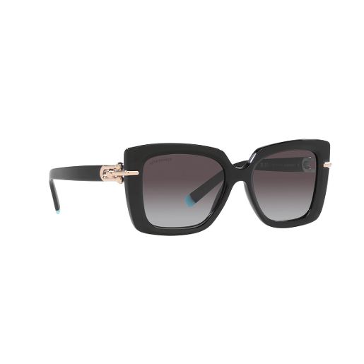 Tiffany Tf8001 Butterfly Polyamide Standard Grey Gradient 53 Acetate Sunglasses