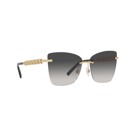 Dolce & Gabbana Dg2 Butterfly Polyamide Standard Grey Gradient 59 Metal Sunglasses