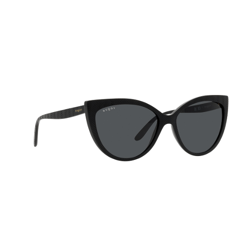 Vogue Vo W44 Cat Eye Policarbonate Standard Dark Grey 57 Injected Sunglasses