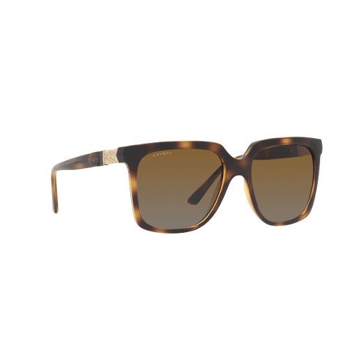 VOGUE VO W656 SQUARE POLICARBONATE POLARIZED POLAR GREY GRADIENT BROWN 54 Injected SUNGLASSES