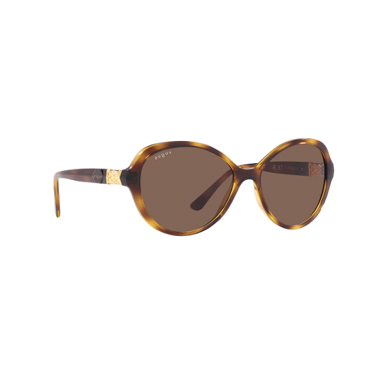 VOGUE VO W656 BUTTERFLY POLICARBONATE STANDARD DARK BROWN 57 Injected SUNGLASSES