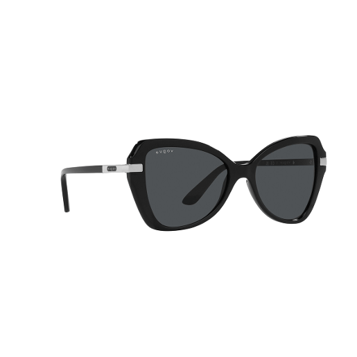 VOGUE VO W44 BUTTERFLY POLICARBONATE STANDARD DARK GREY 53 Injected SUNGLASSES