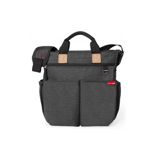 سكيب هوب - حقيبة لحفاظات الأطفال متعددة الإستخدام - رمادي داكن