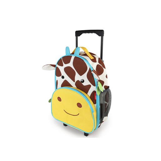 Skip Hop Zoo Kids Rolling Luggage Bag Giraffe