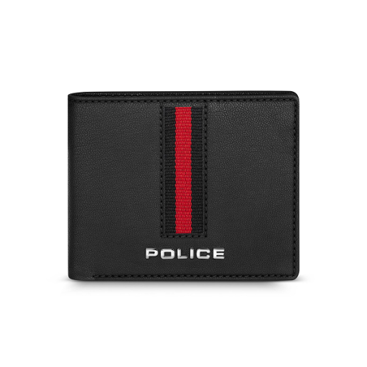 Police Naples Leather Wallet Black PELGW2202102