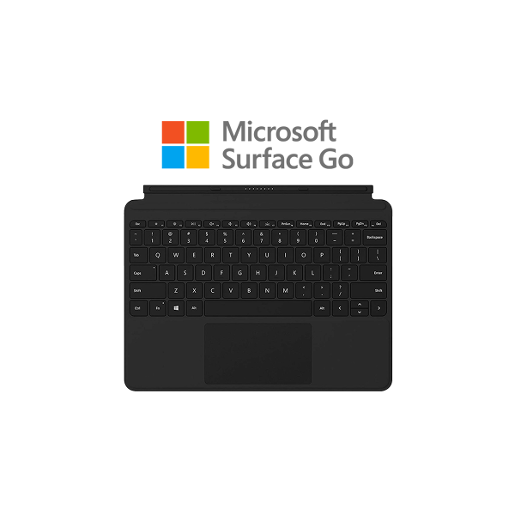 MICROSOFT - SURFACE GO - SIGNATURE TYPE COVER TABLET KEYBOARD CASE - BLACK