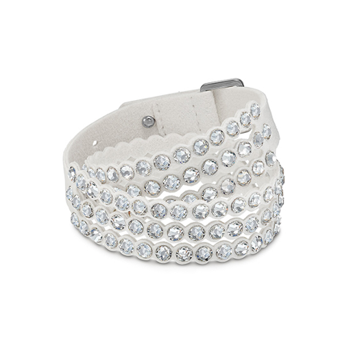 Swarovski Crystal Power Collection White Wrap Bracelet