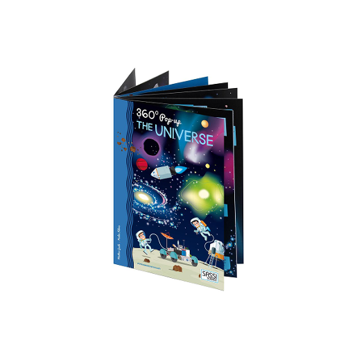 ساسي - كتاب مطوي تعليمي عن الكون